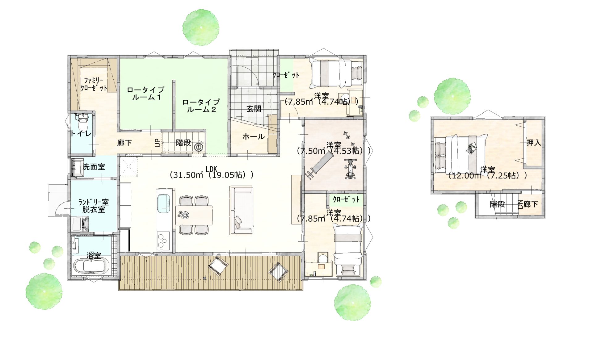 おうち時間を大満喫！暮らしに寄り添う4LDK